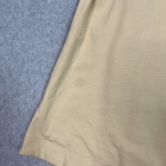 Lululemon Prosecco Cotton Wrap Front T Shirt Dress Size 2 - Picture 9 of 10